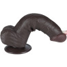 LoveToy SlidingSkin Gode avec Bourses Sliding Skin 15 x 4.5cm Noir